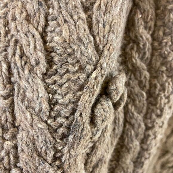 American Eagle wool blend scarf gray 64x7” - Picture 3 of 6